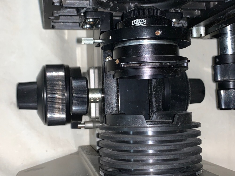 Olympus CH Series Monocular Microscope w/ 2 objective lenses