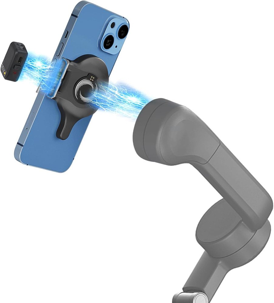 Magnetic Quick-Release Mount Adapter for DJI Osmo Mobile Gimbals