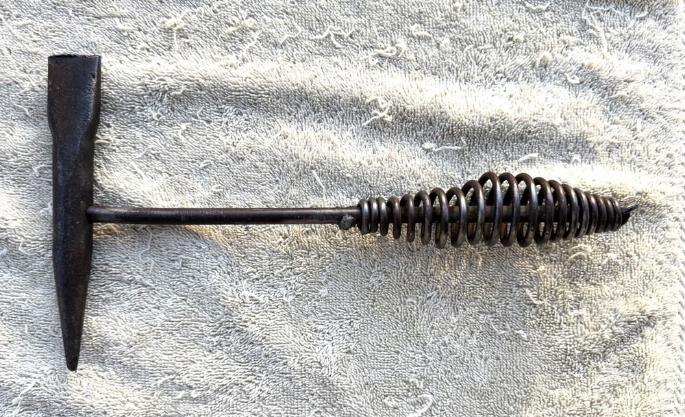 VINTAGE FLAT CHIPPING SLAG TOOL HAMMER