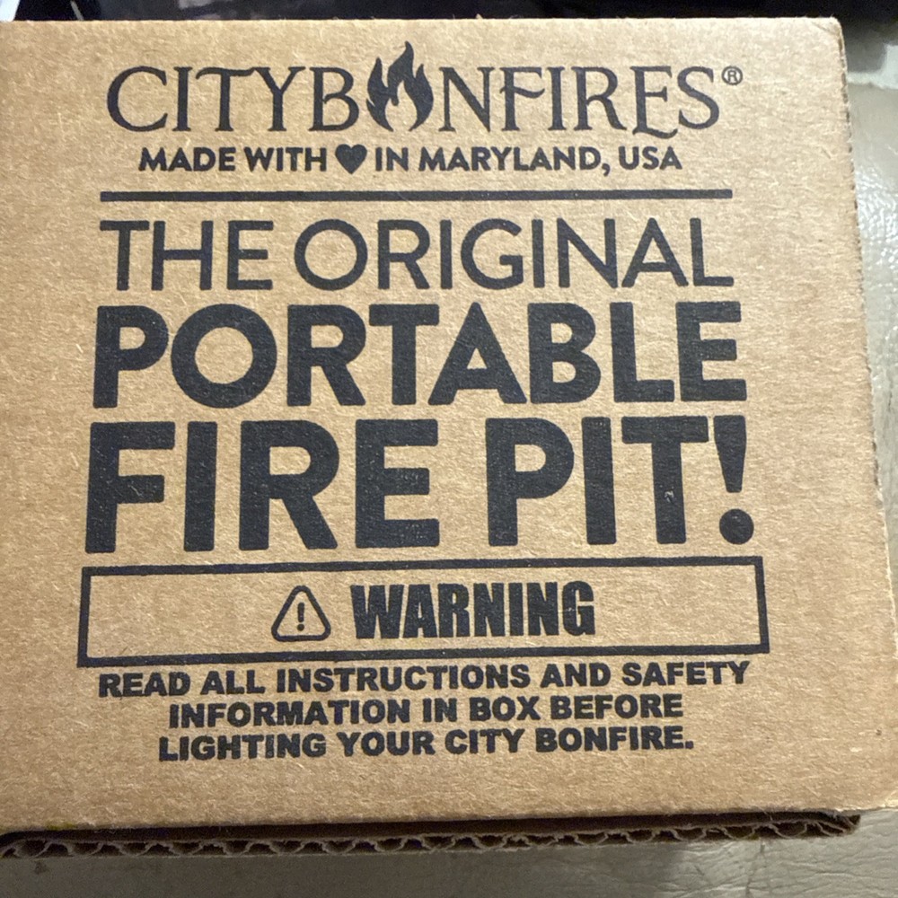 City Bonfires - Portable Fire Pit
