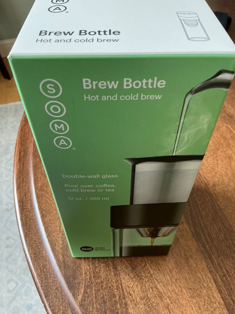 Soma brew bottle Hot & Cold Brew 12 Oz/355 Ml