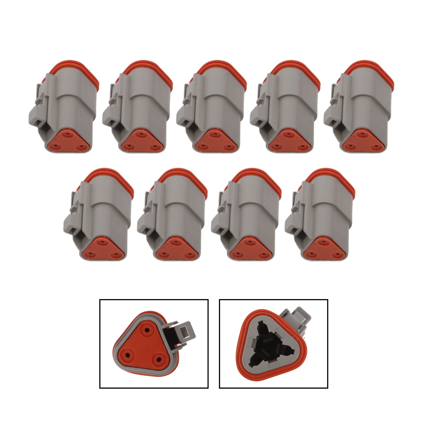 For Deutsch Connector Kit Stamped Contacts For 14,16,18,20 GA.WIRE 1650PCS