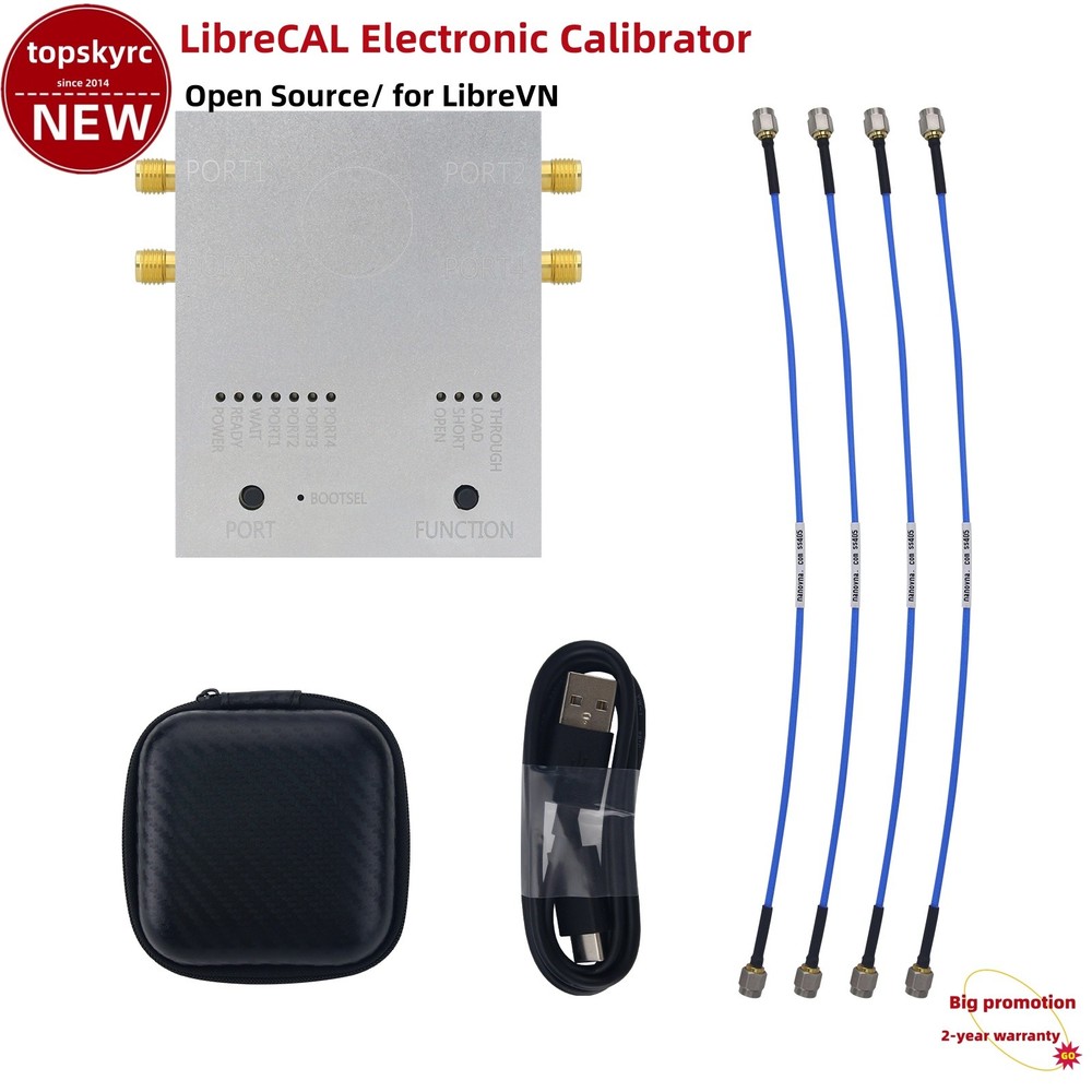 LibreCAL Electronic Calibrator Opensource Hardware for LibreVNA Calibration Kit