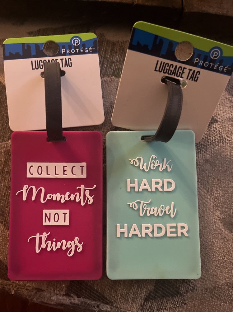 Two Protege Luggage Tags