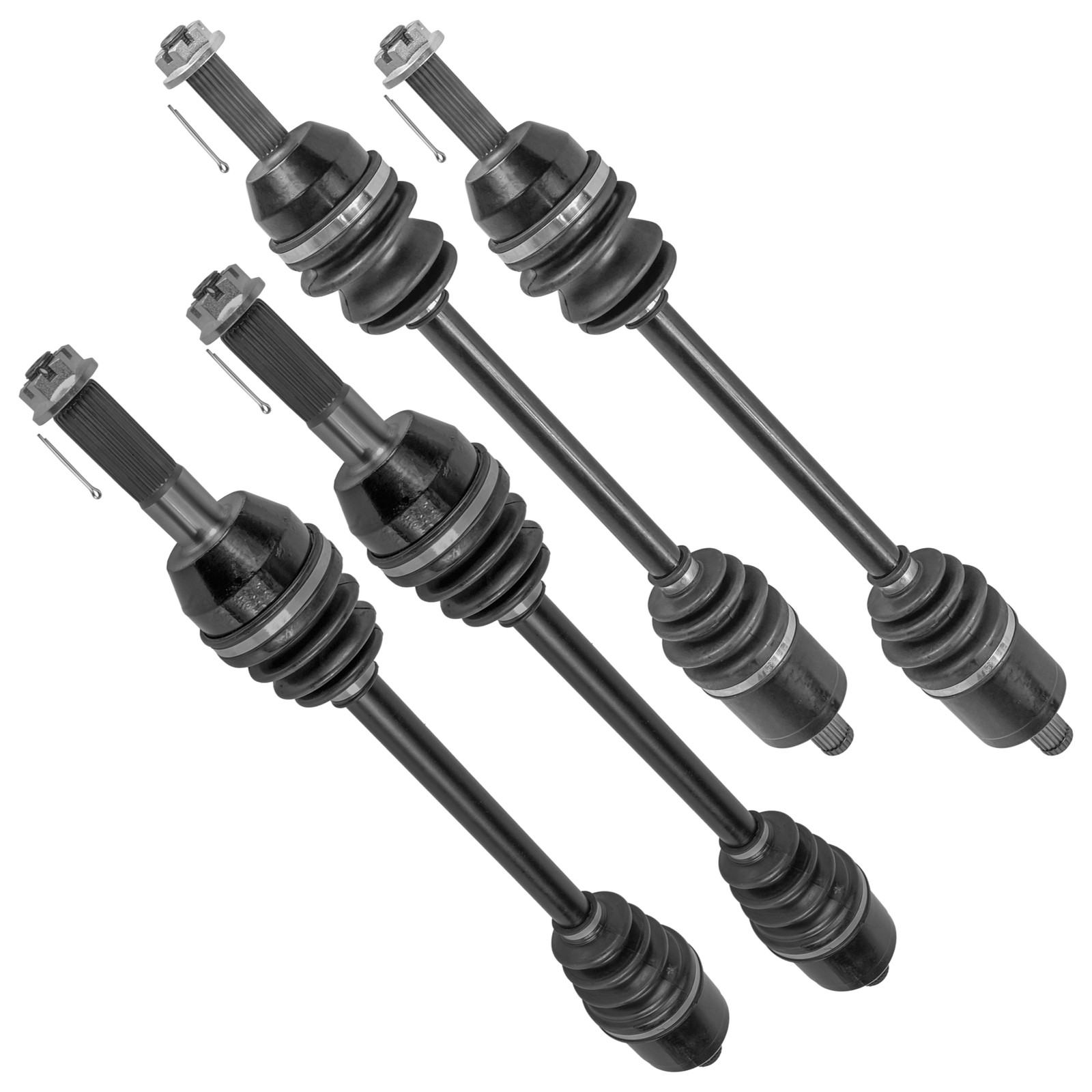 Front Rear Left Right CV Joint Axles for Polaris Ranger 400 4X4 2010-2014