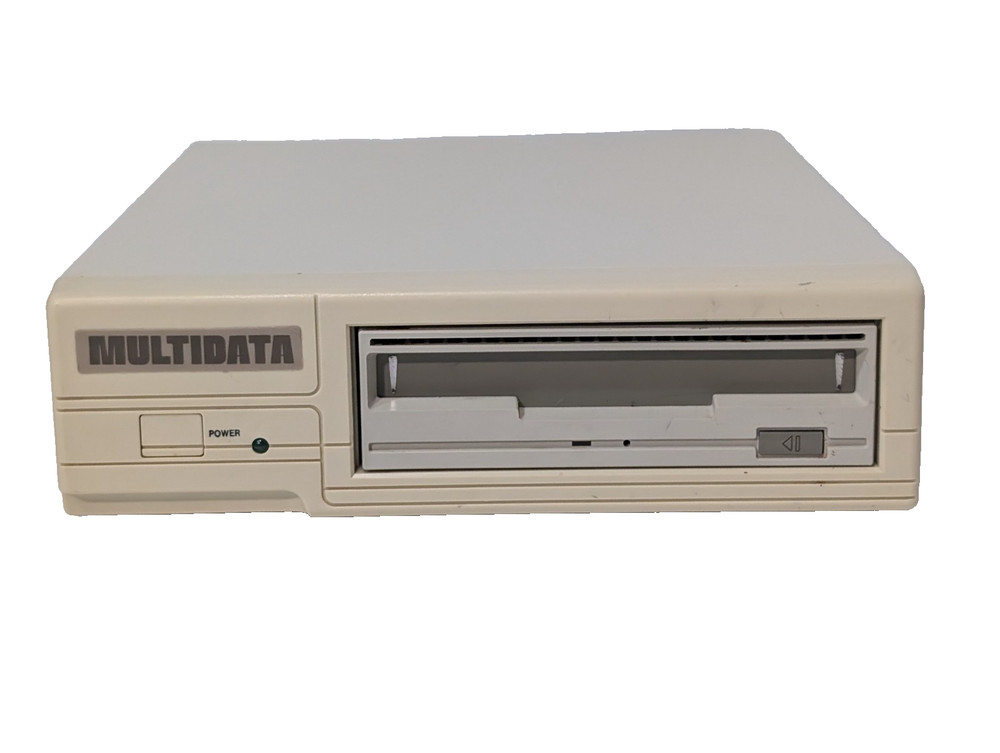 Pioneer/Multidata vintage external MO- optical disk drive data read/write /store