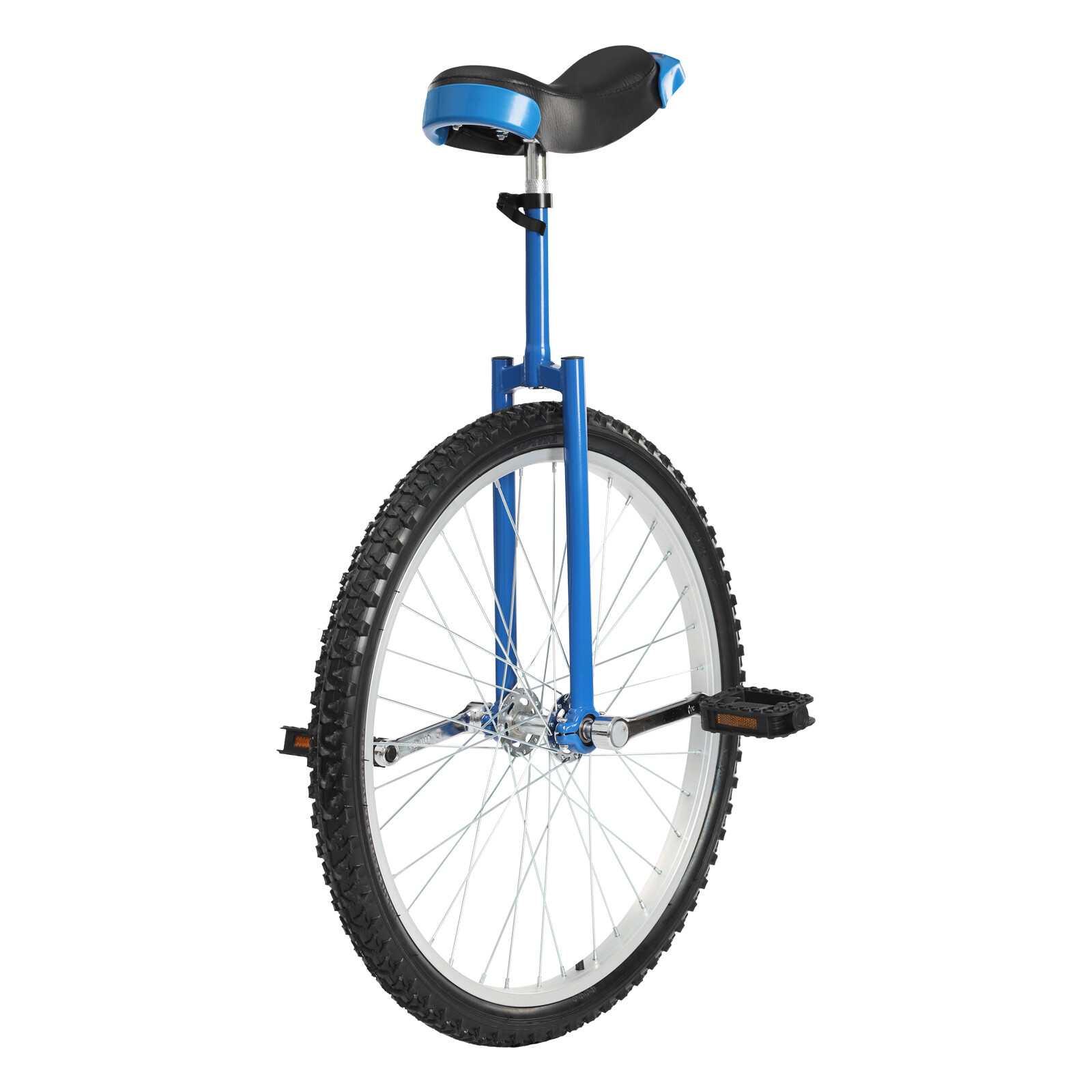 Unicycle with Excellent Steel Frame Leakproof Tire Adjustable Height for Outdoor