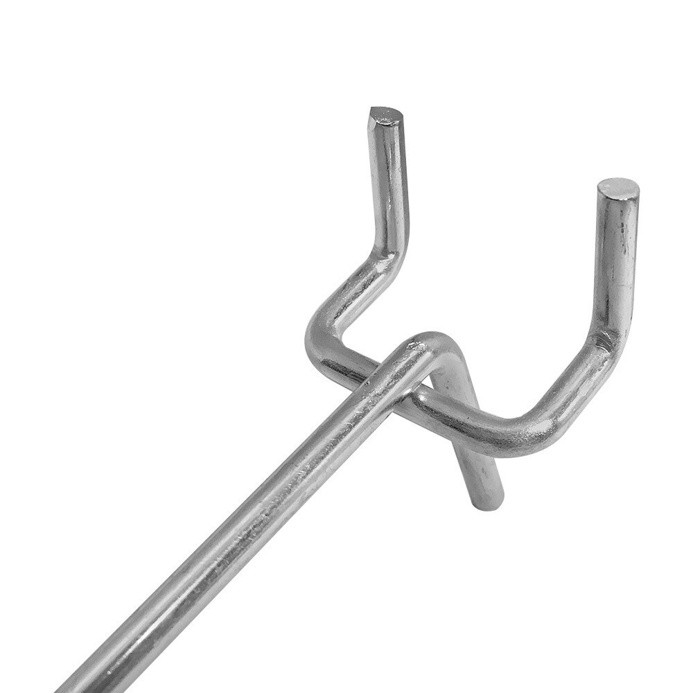 8" Pegboard Hooks and Organizer Assortment, 20 Pack