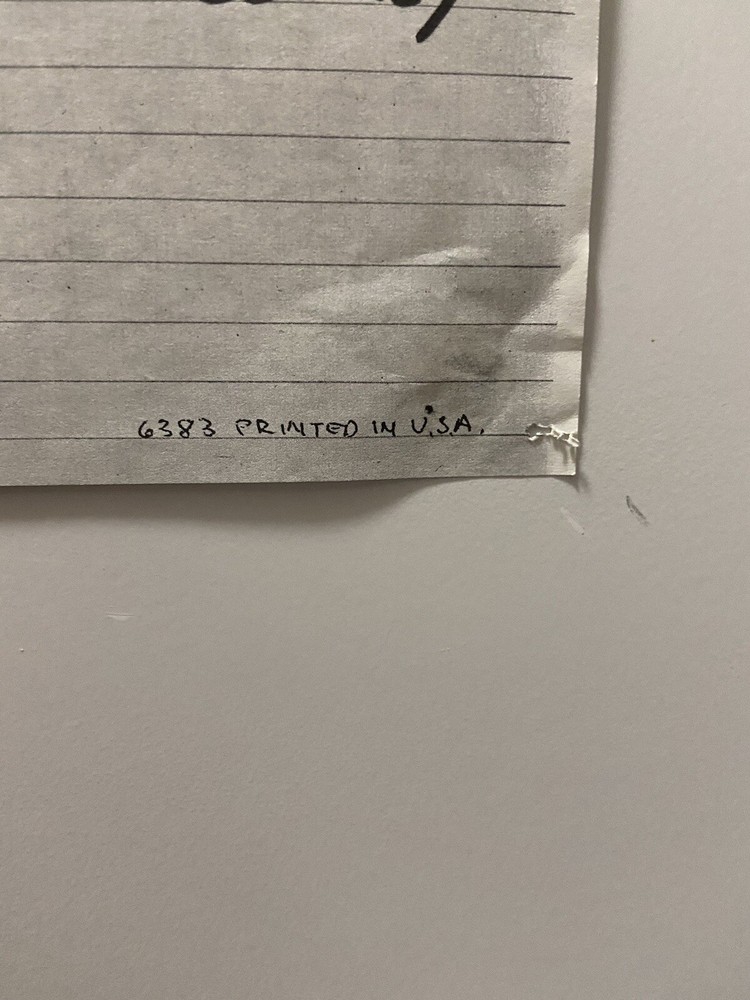 Neil Young “After the Gold Rush” Lyric Poster (1970)