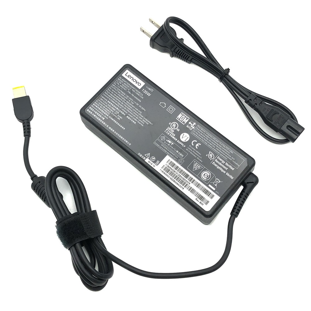 Genuine Lenovo AC Adapter 135W for ThinkPad Basic Docking Station Type 40A0 w/PC