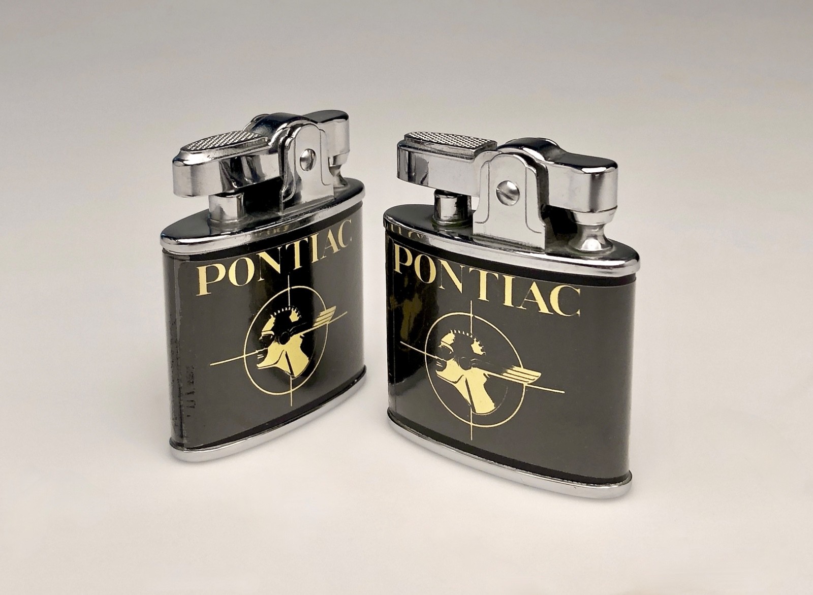 NIB 1950's Dalton Pontiac Cigarette Lighter • Phemix Automatic Superlighter