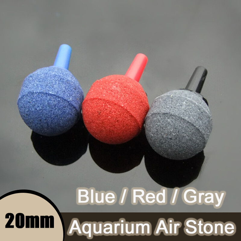 20mm Aquarium Air Stone Bubble Diffuser Release for Small Fish Tanks Ponds Pump