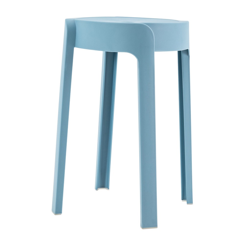 Plastic Stool Thickened Household Stacking Dining Table Round Stool High Stool