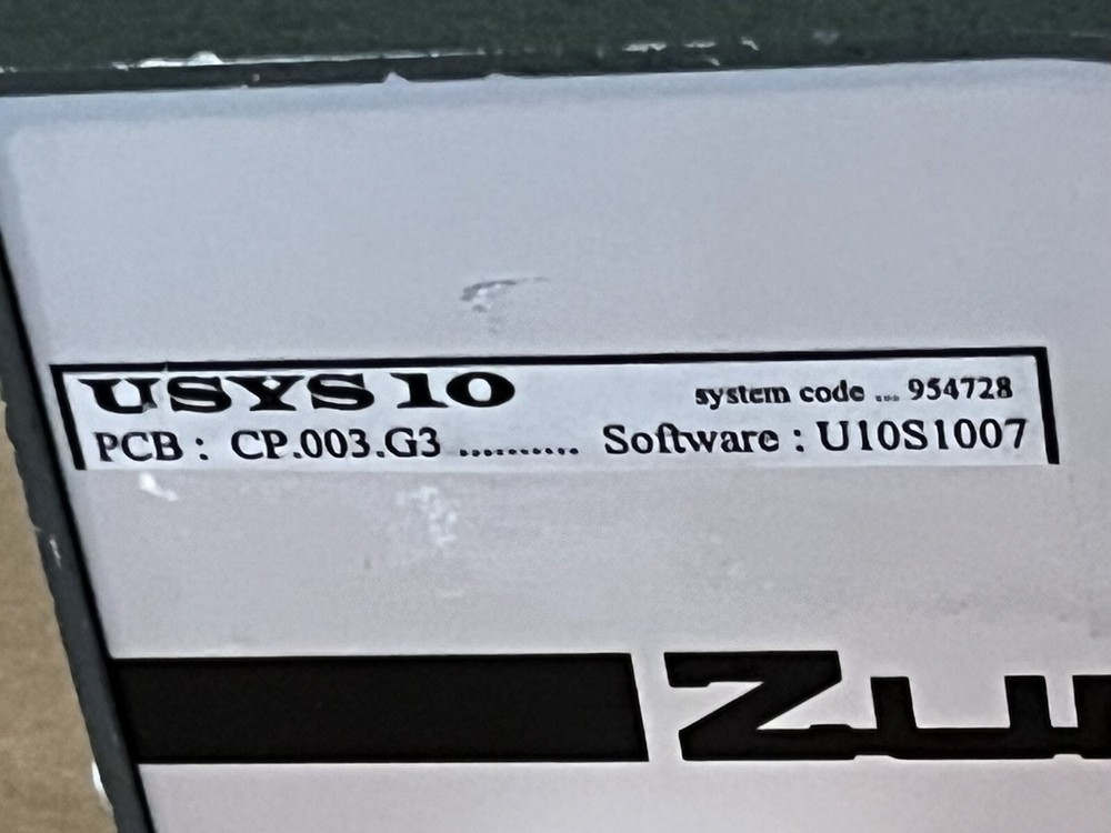 Zumback USYS 10 Control Laser Controller