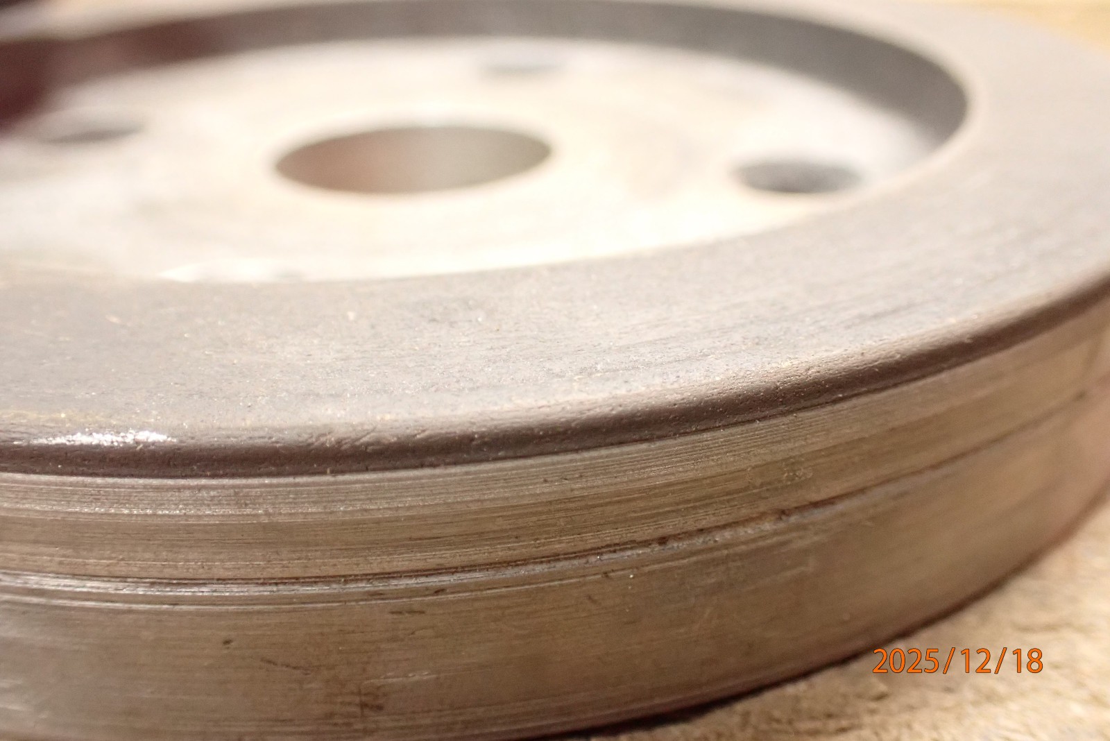 2, OLDER 6" TOOL GRINDER DIAMOND WHEELS