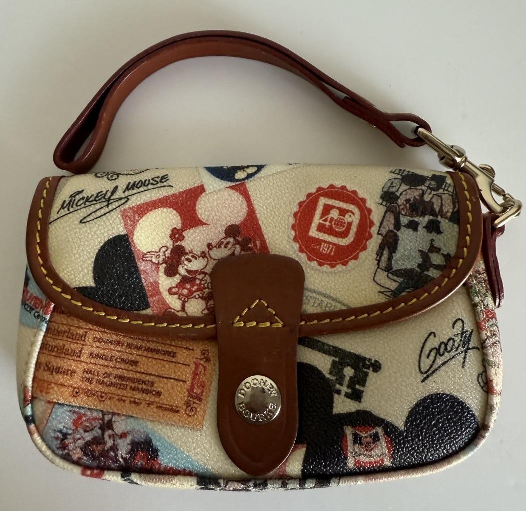 Disney Dooney & Bourke Disney World 40th Anniversary Wristlet