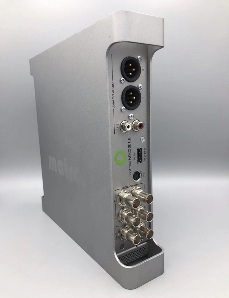 Matrox MXO2 LE Max Hardware VER.003 - Powers On / Untested ( No Power Supply )