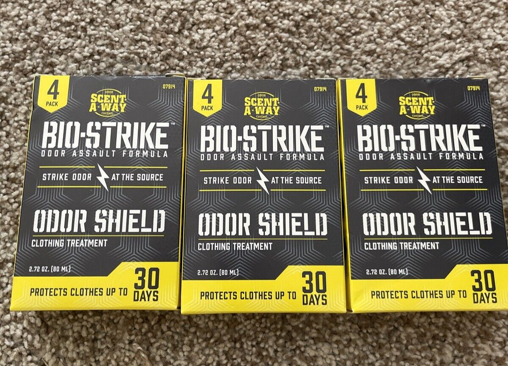 Hunters Specialties HS-SAW-07914 Odor Shield Bio-strike Boxes 3 Pack