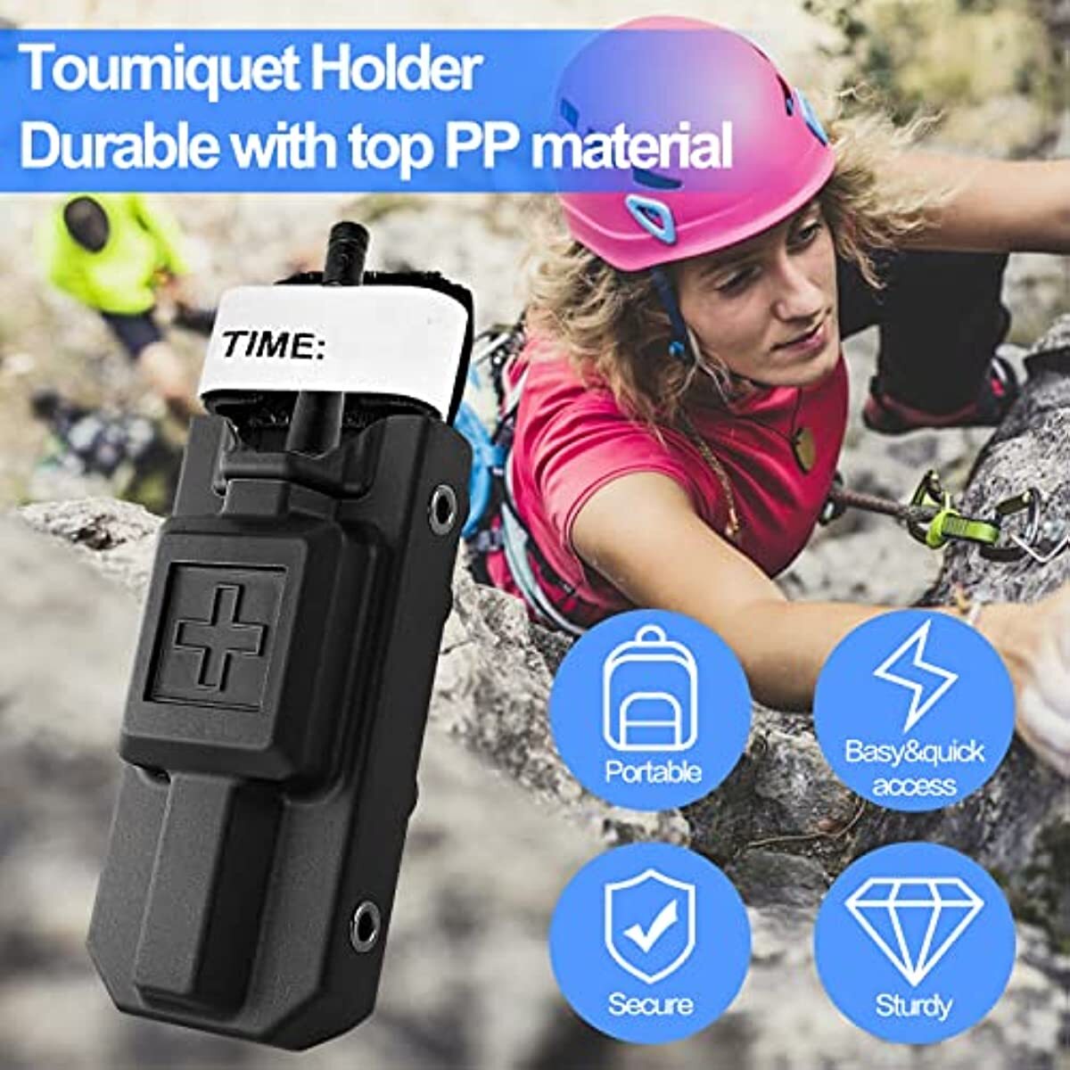 Tactical Molle Tourniquet Pouch First Aid Kit Case Fast Hemostasis Holder Box US