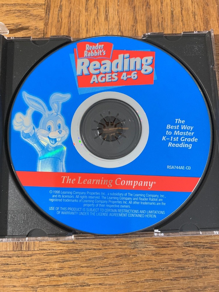 Reading Ages 4-6 Computer Software