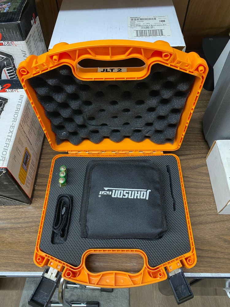 Johnson Level & Tool 40-6692 Self-Leveling 2 Dot Laser, + 1/4"/100'