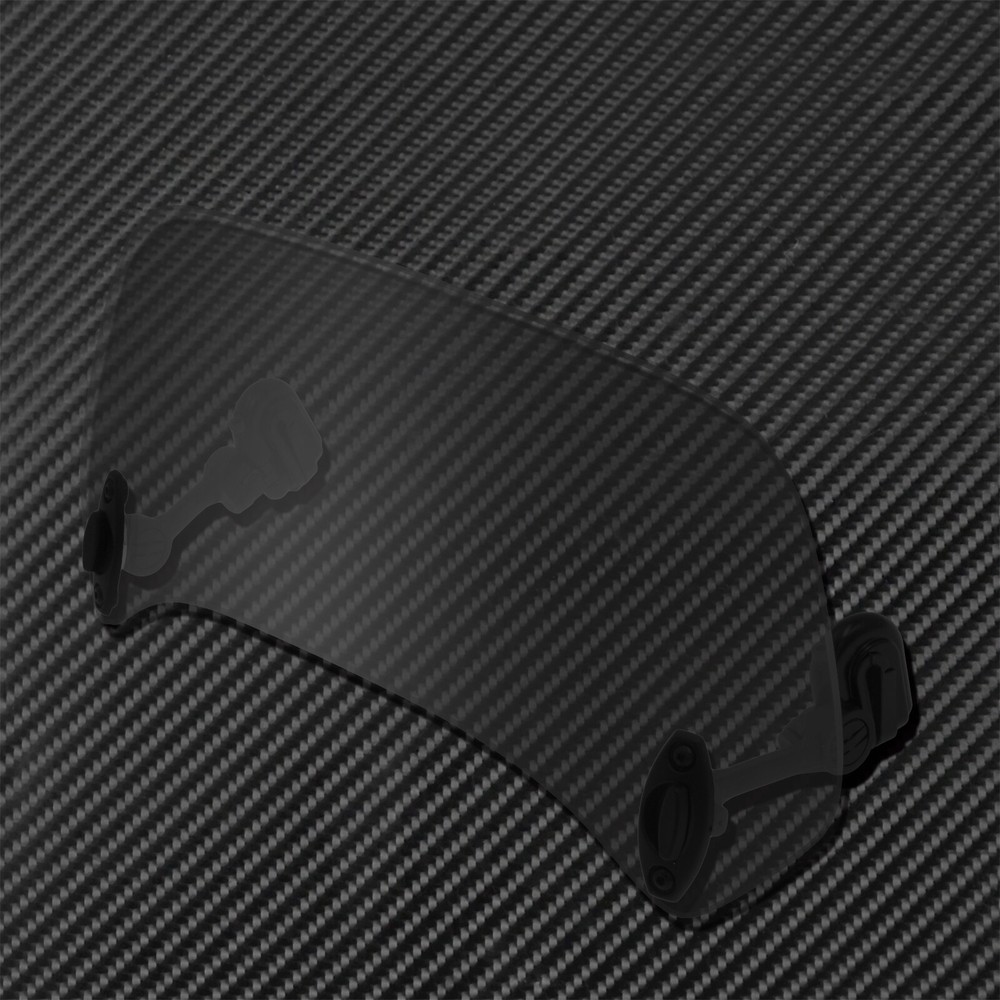Motorcycle Clip On Adjustable Windshield Windscreen Extension Air Deflector