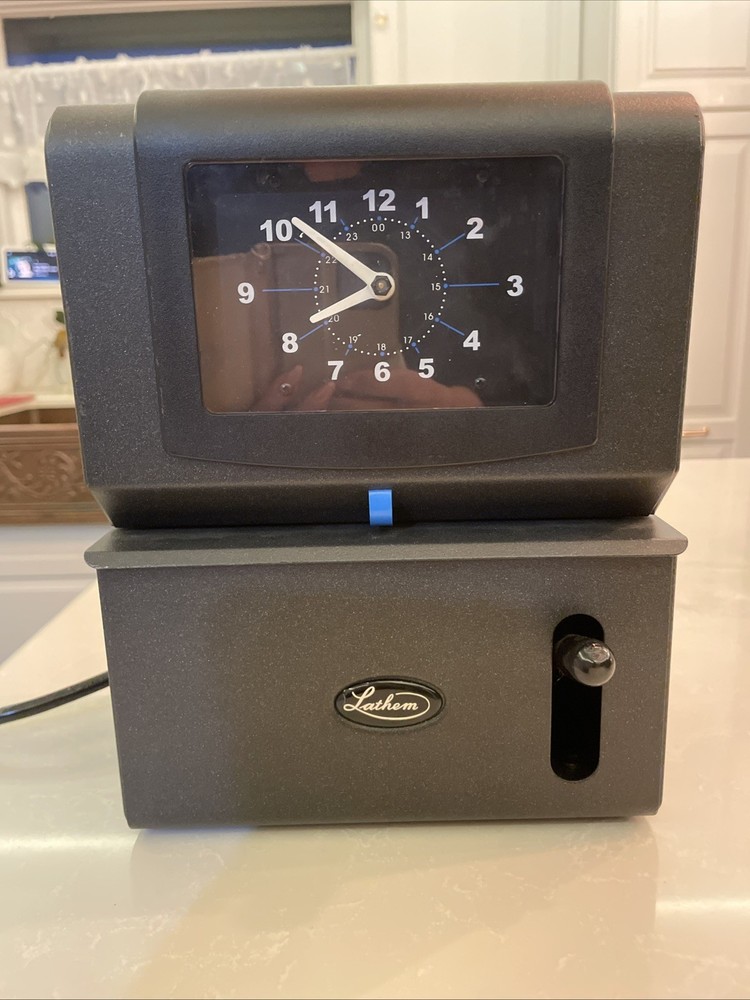 LATHAM TIME CLOCK