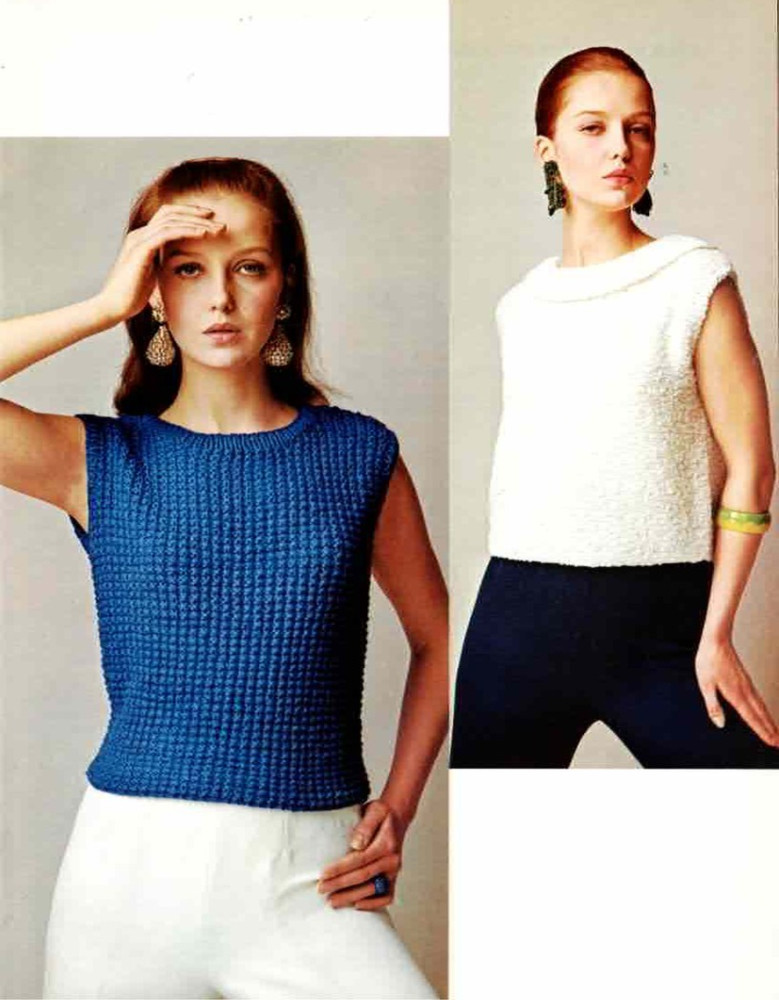 Spinnerin Knitting Pattern Lesson 3 Sweater Patterns Stitches Classic Patterns