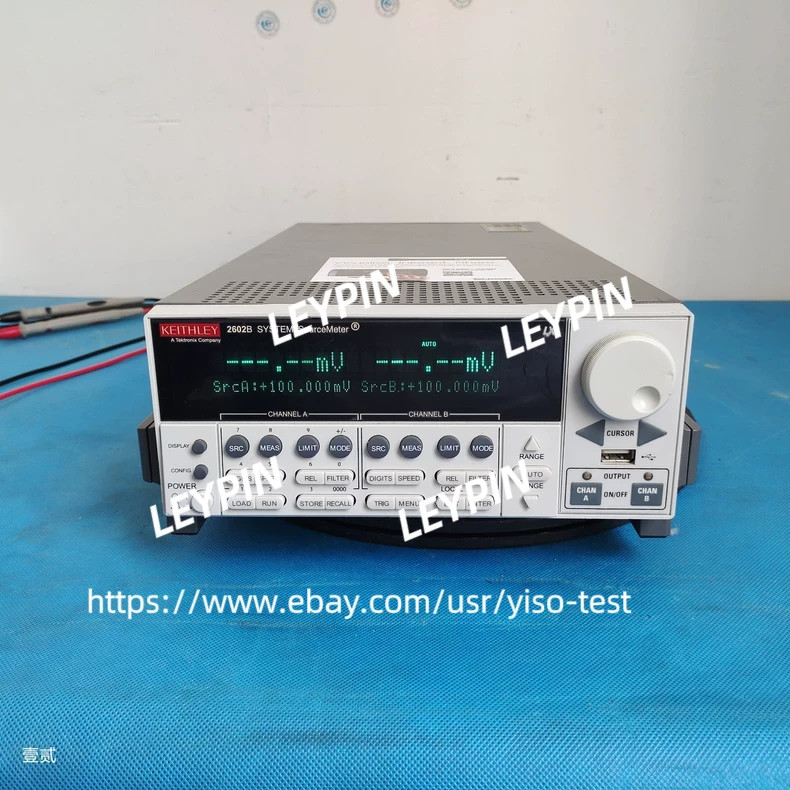 1PCS Keithley 2602B Source Meter SMU Dual Channel Source Meter 40V 3A #$