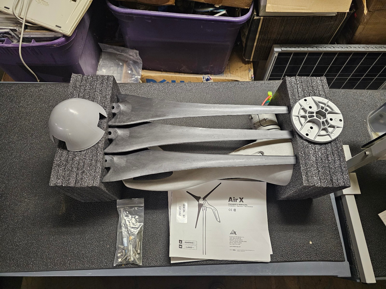 AIR- X 400 watt Wind Turbine/Wind Generator 3 Blades 24 VOLT