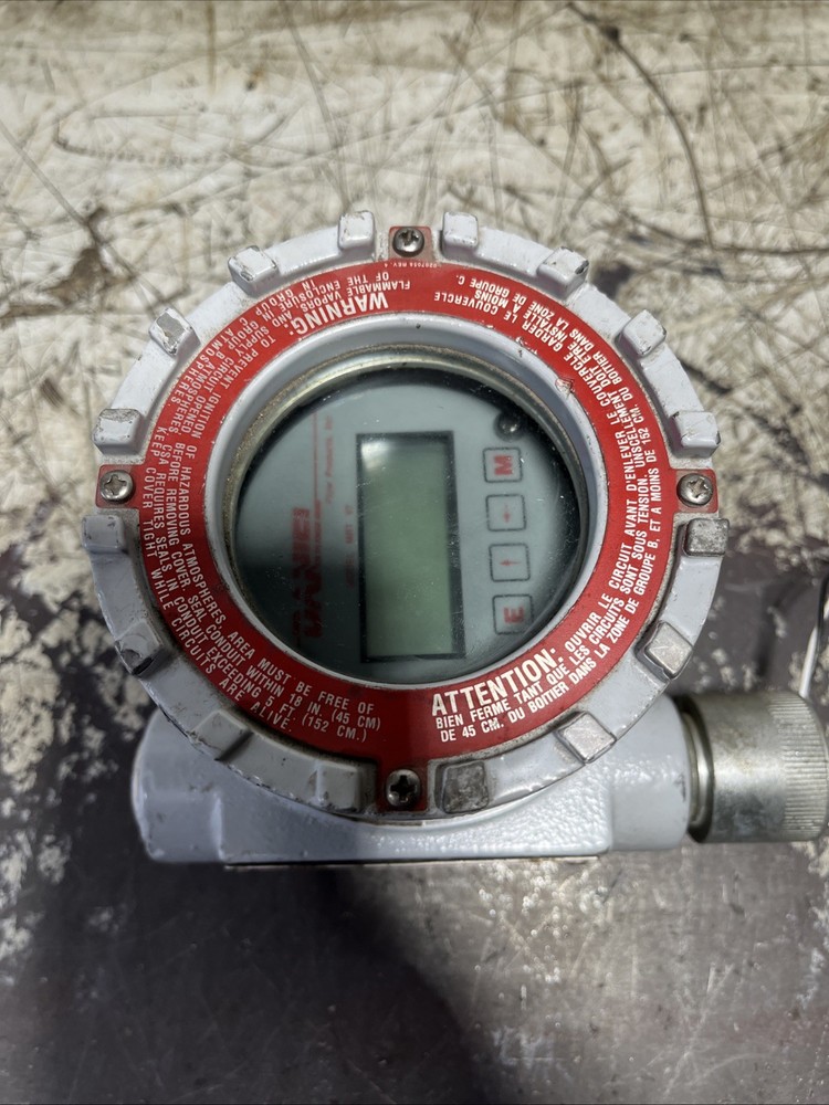 Daniel Emerson Totalizer Flow Meter Indicator MRT97