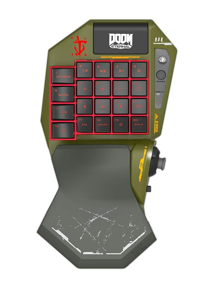Hori PlayStation 4 TAC Pro Type M2 (Doom Edition) Programmable KeyPad and Mouse