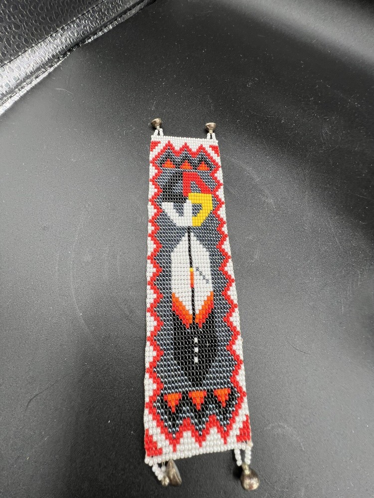 Beaded Bracelet Native American Styled Handmade Pattern