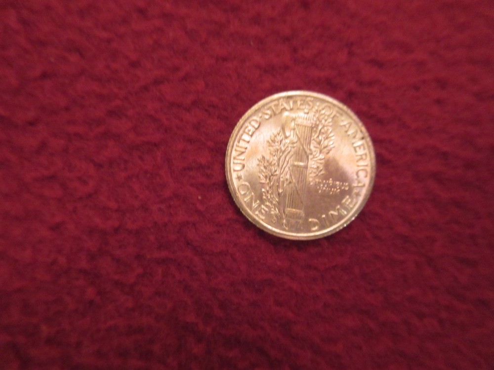 1938-d Mercury Dime, Lustrous Solid Gem BU++FULL BANDS
