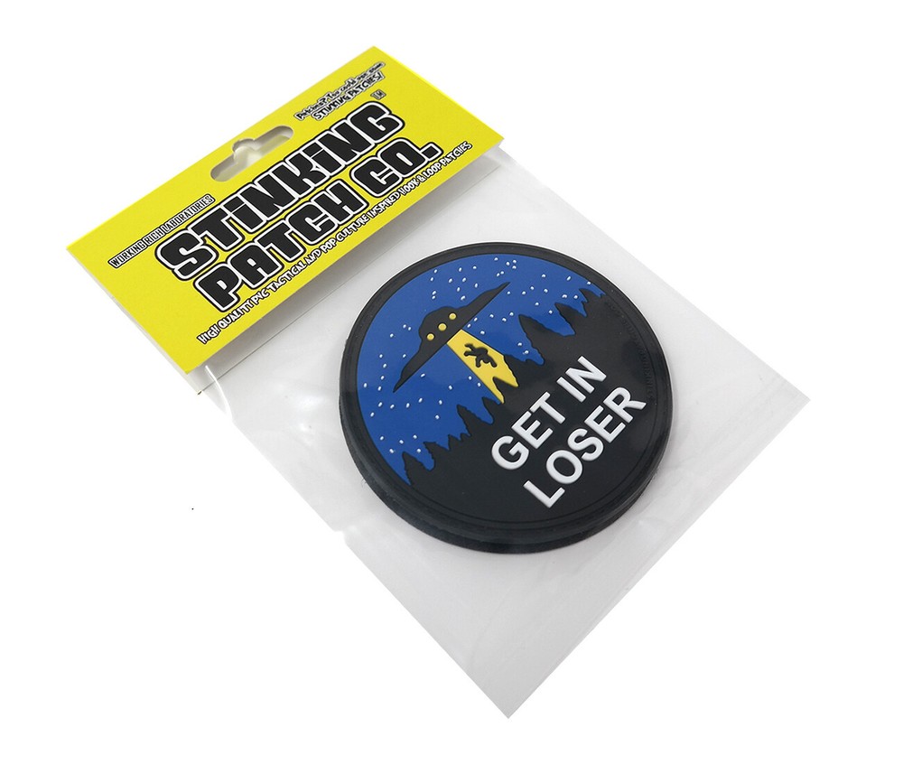 Get in Loser PVC Rubber Morale Patch | Funny Tactical Patch