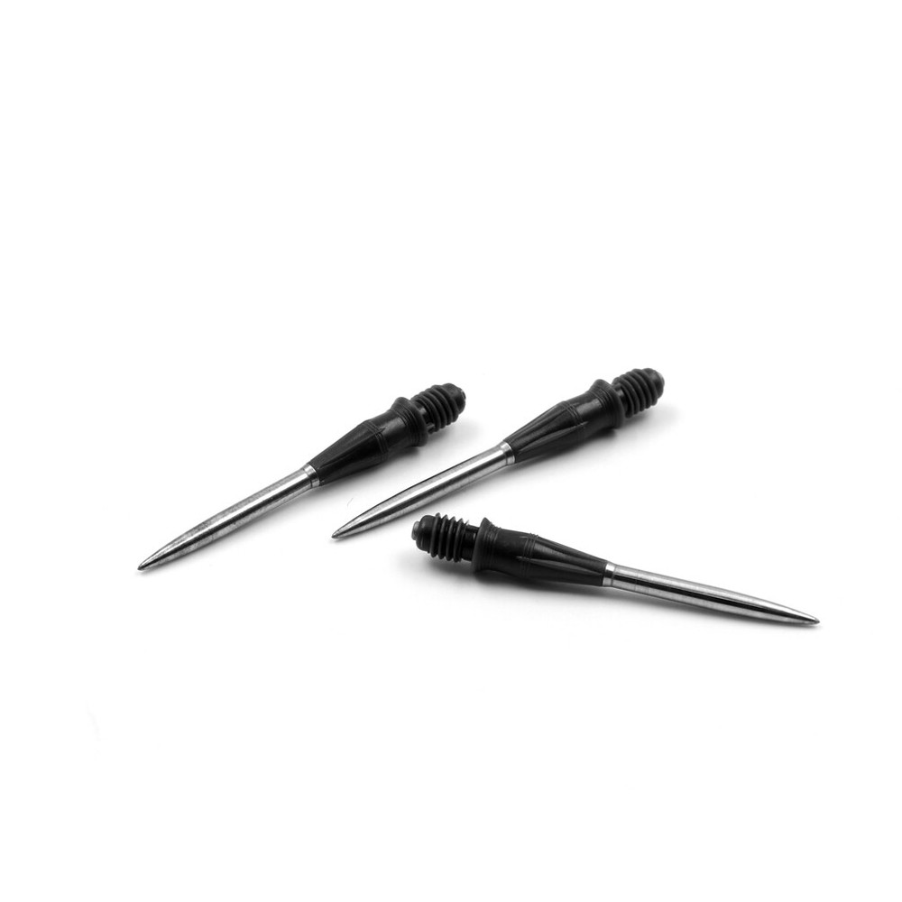 CUESOUL TOUCH-Point Conversion Dart Points for 2BA Soft Tip Darts-Black