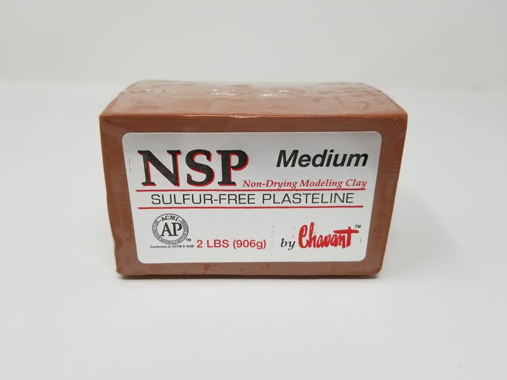 Chavant NSP Medium (Brown) 40 Lb Case (20 units)