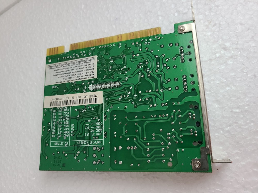 Taicom Modem Card - 8 Bit ISA - 01091013 MR56PVS