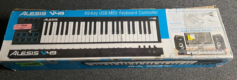 Alesis V49 49-Key USB MIDI Keyboard Controller
