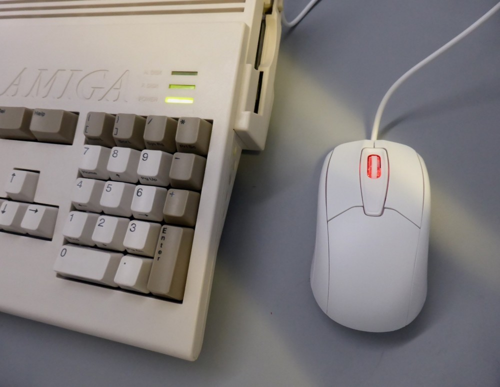 Amiga Optical Mouse - New / Optical Mouse - For All Models