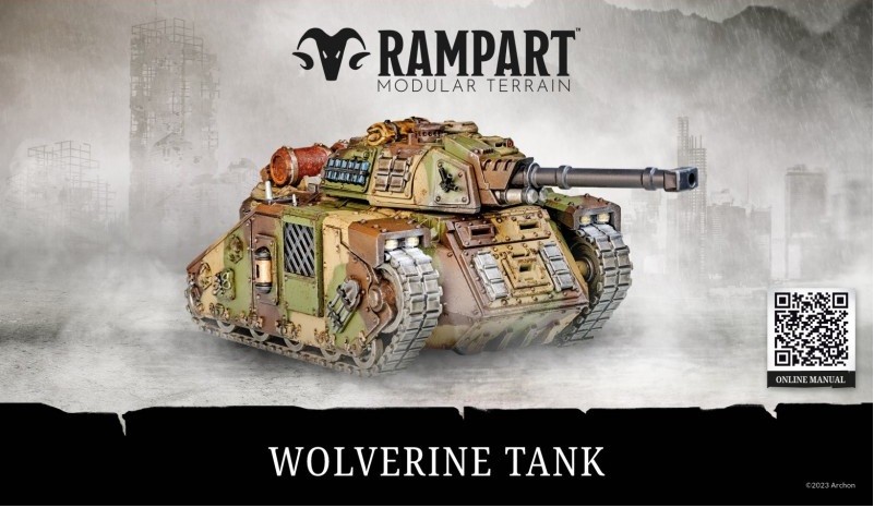 Rampart Modular Terrain Set: Wolverine Tank