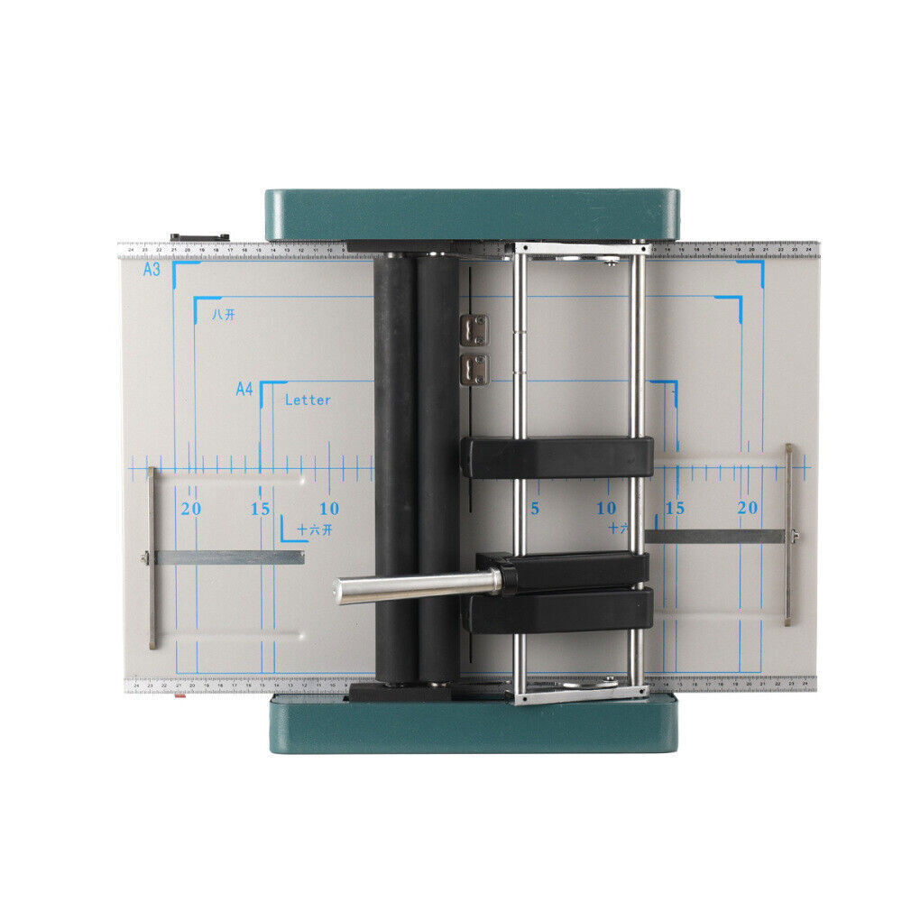 60W A3 Booklet Folding Binding Machine Paper Stapling Making Book Stapler 220V