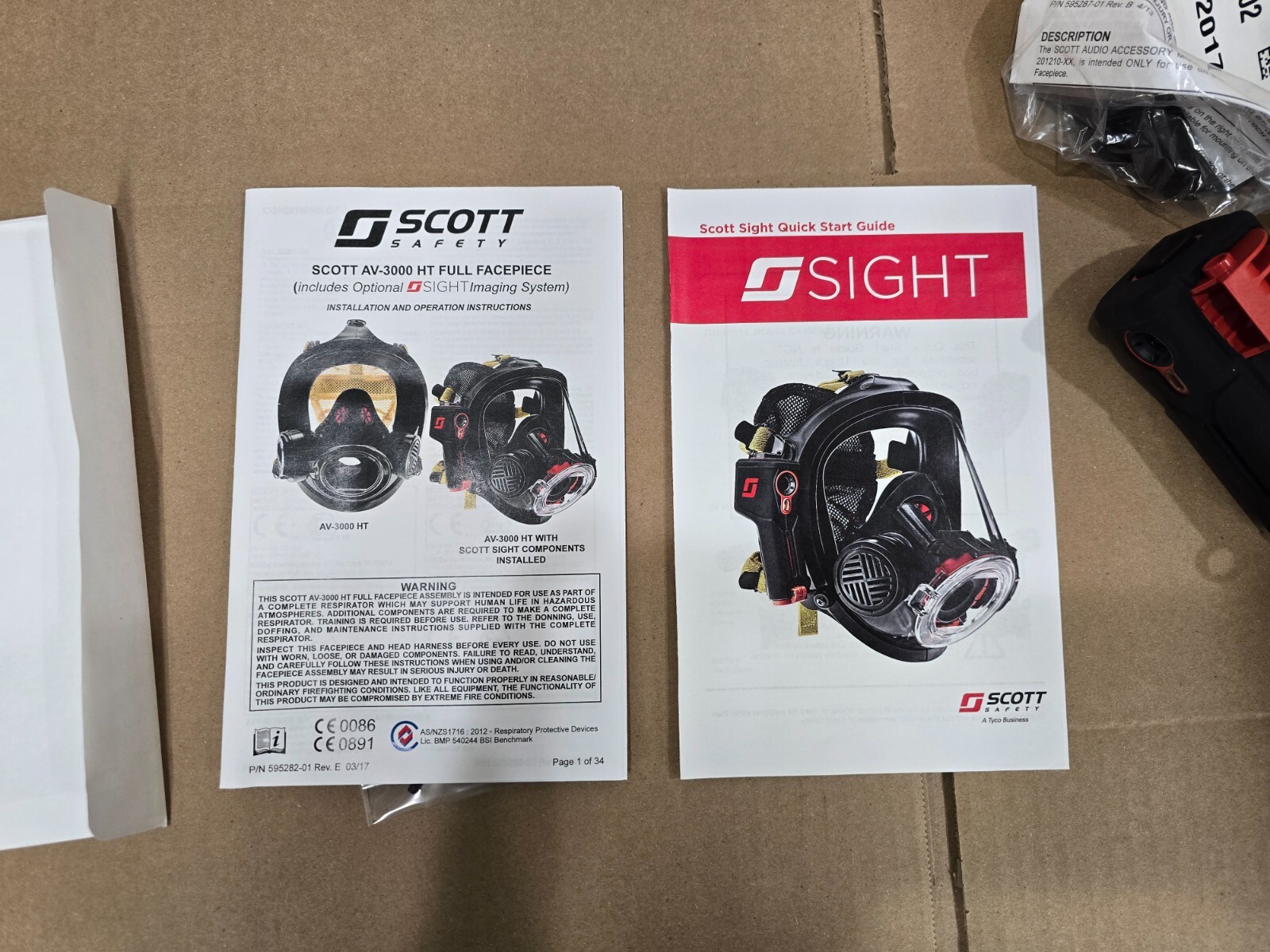 3M Scott Sight Install Upgrade Kit, With Thermal Imager + Nose cup + Accessory