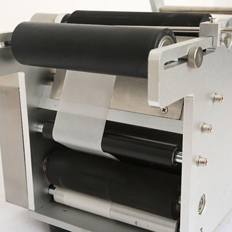 MT-50D Automatic Round Bottle Labeling Machine Glass bottle Date Code Printer