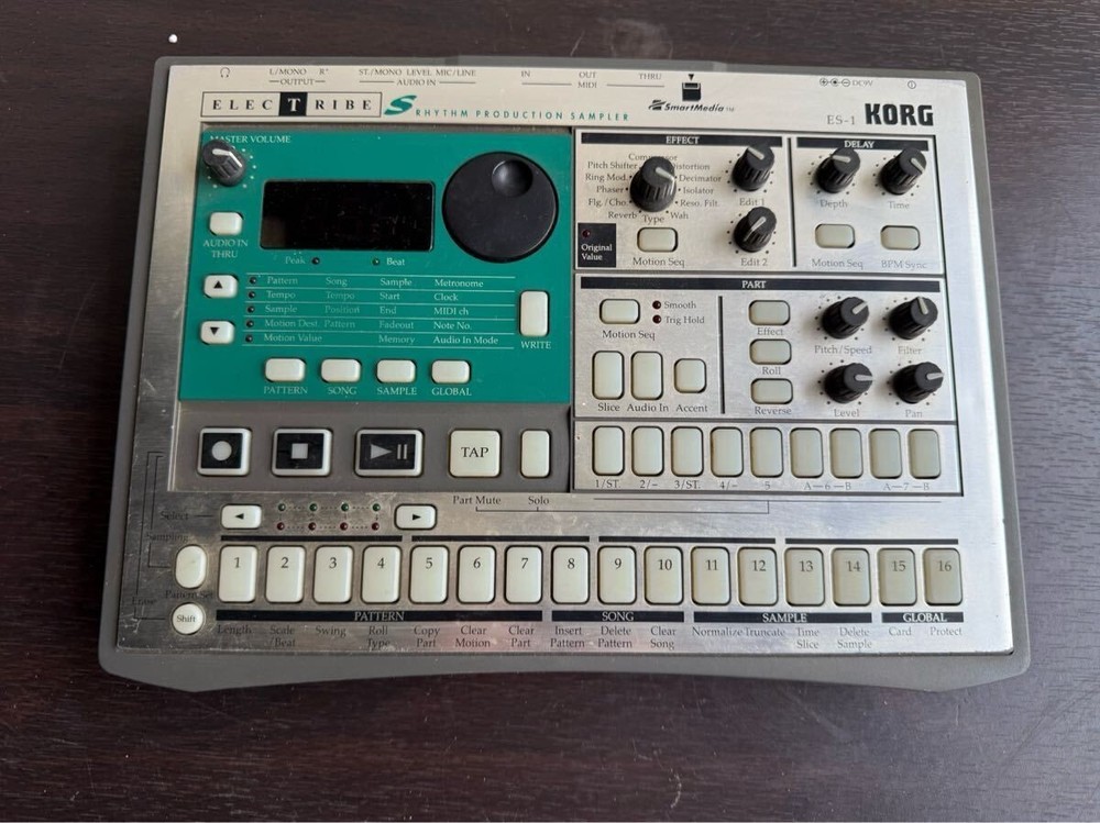 Korg Electribe ES-1 Sampler Rhythm Machine Tested Working
