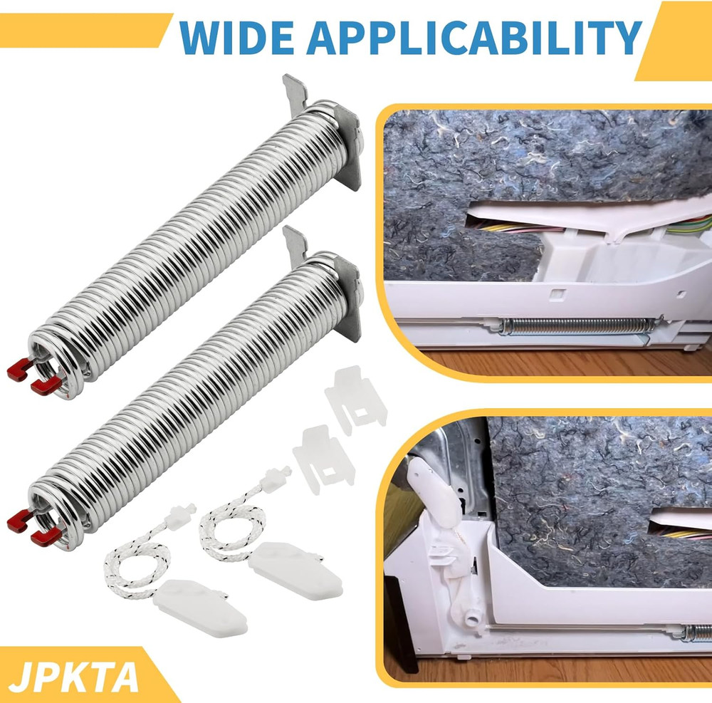 Dishwasher Door Spring Kit Replacement 00754866 with Cables