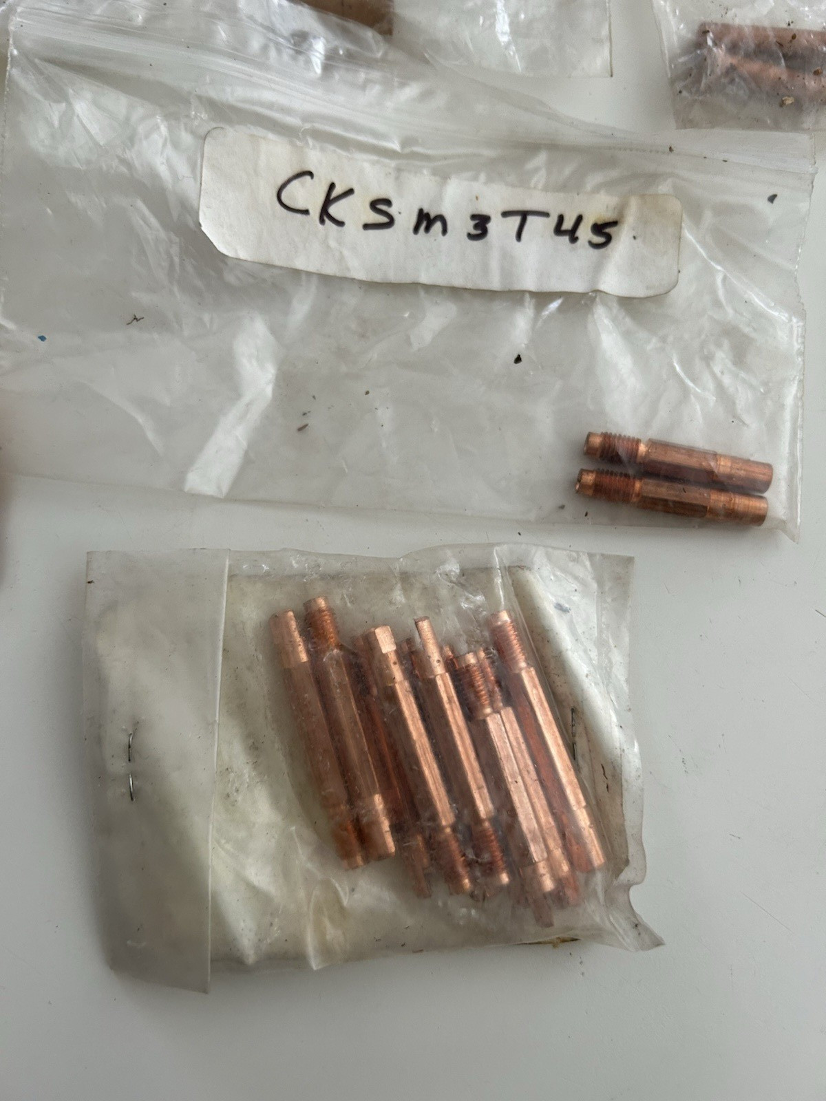 Vintage MIG Welder Tip Nozzle Diffuser Accessories Lot - Snap-On & Others