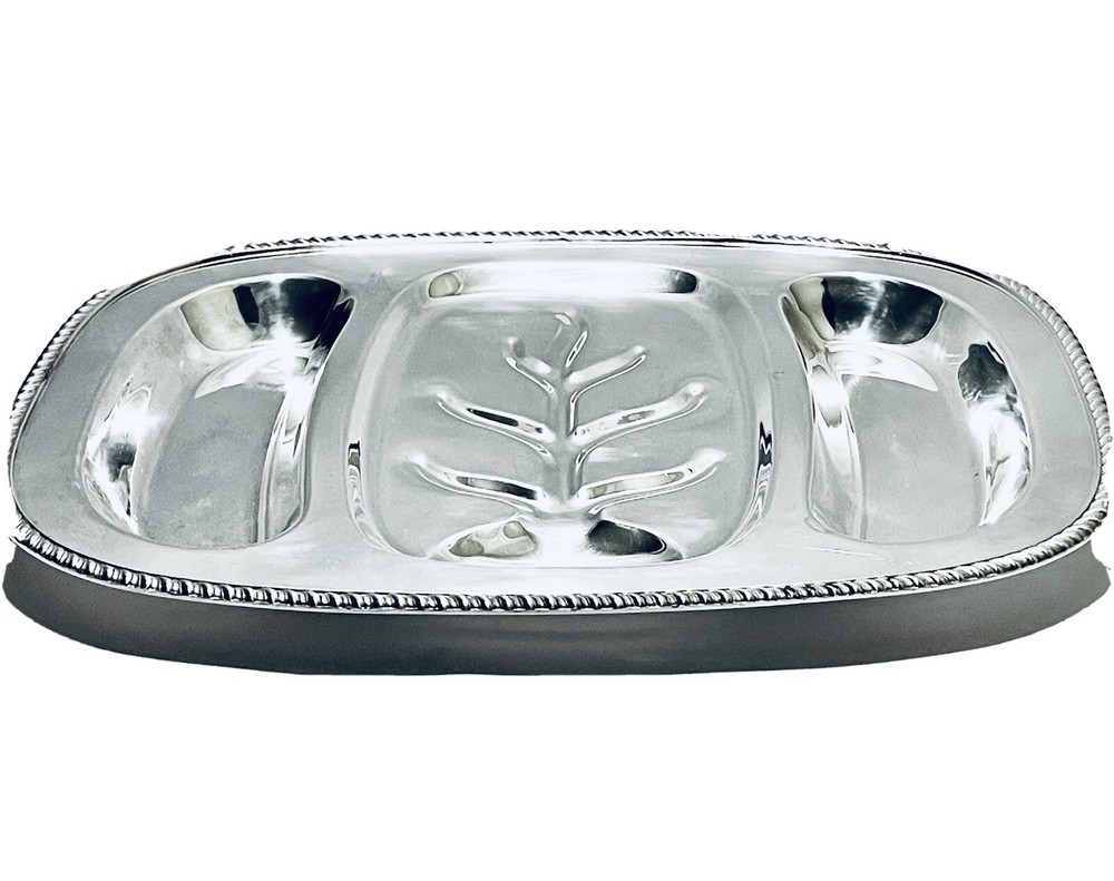 Marvelous Vintage Art S Co Rectangular meat plater Silver Plated Serving Tray