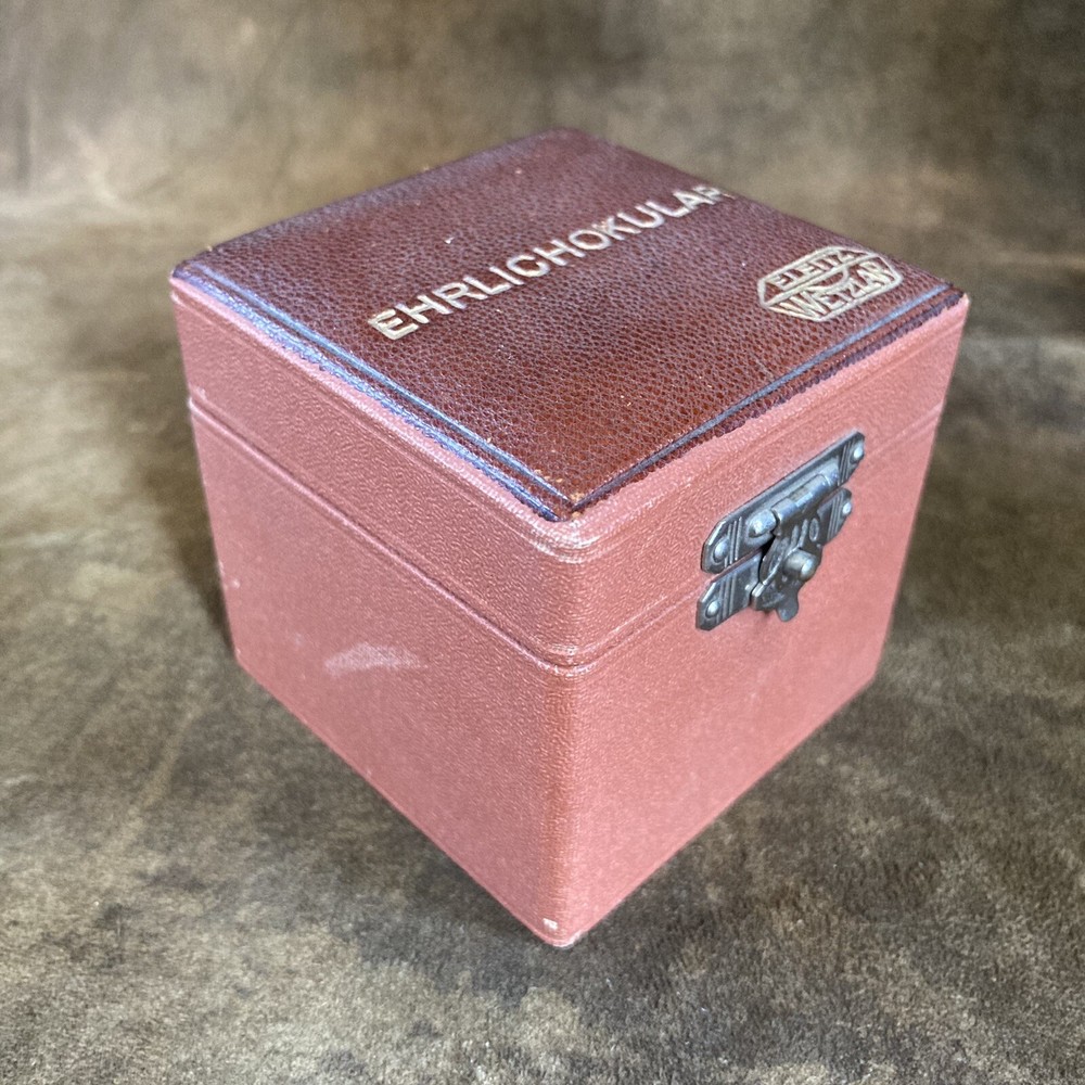 Vintage E. Leitz Wetzlar Original Empty Box for Microscope Lens (Box Only)