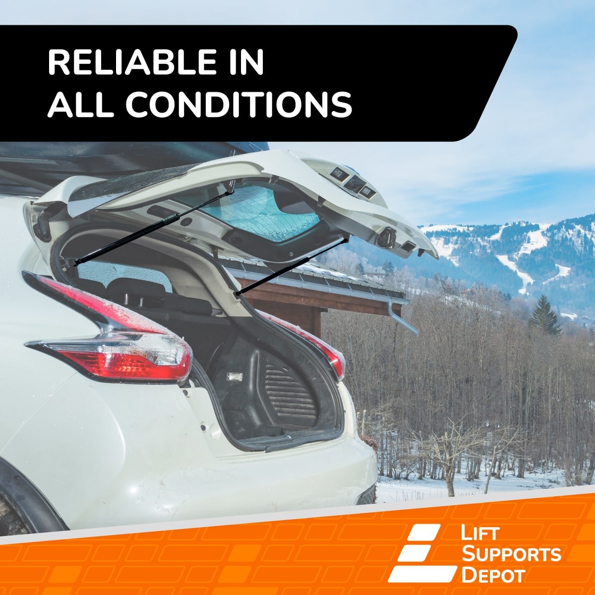 Qty 2 Lift Supports Depot PM3322T Fits NSX 1991 to 2005 Trunk Shocks